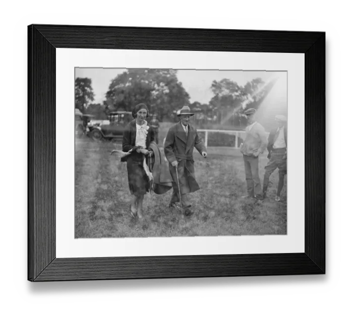 Framed Print : Ranelagh - Goulburn versus Mixed Grill. Duke and Duchess of Peneranda. 20 June 1930 Framed Print : Ranelagh - Goulburn versus Mixed Grill. Duke and Duchess of Peneranda. 20 June 1930