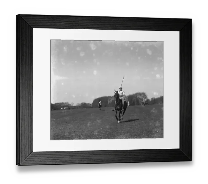 Framed Print : Polo at Tidworth. Lord Dalmeny for the English team. 1921 Framed Print : Polo at Tidworth. Lord Dalmeny for the English team. 1921