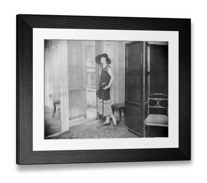 Framed Print : Special parade of the latest fashions at Jacques Monet in Brook Street Framed Print : Special parade of the latest fashions at Jacques Monet in Brook Street