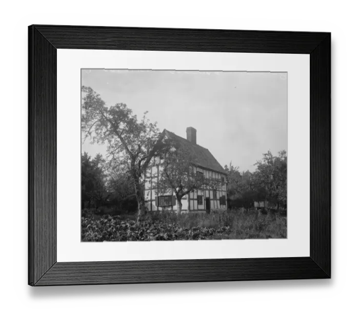 Framed Print : Cotsworld cottage threatened - action of education authority described as shamefully Wasteful Framed Print : Cotsworld cottage threatened - action of education authority described as shamefully Wasteful