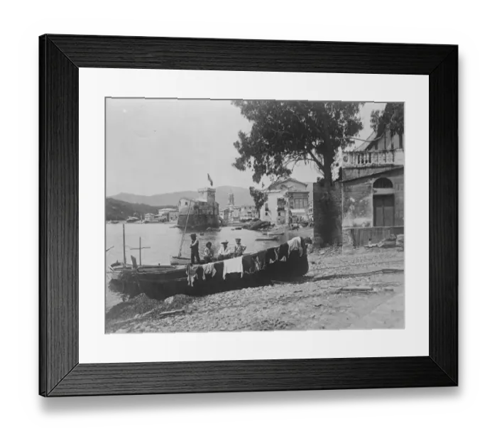 Framed Print : Genoa, Italy 1922