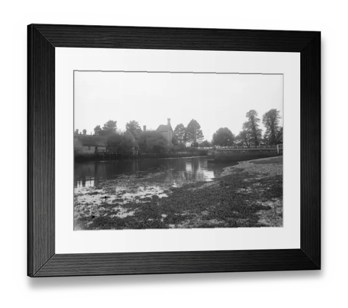 Framed Print : Beaulieu river in Hampshire, England 1926 Framed Print : Beaulieu river in Hampshire, England 1926