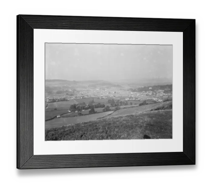 Framed Print : Bridport a market town in Dorset 1925 Framed Print : Bridport a market town in Dorset 1925