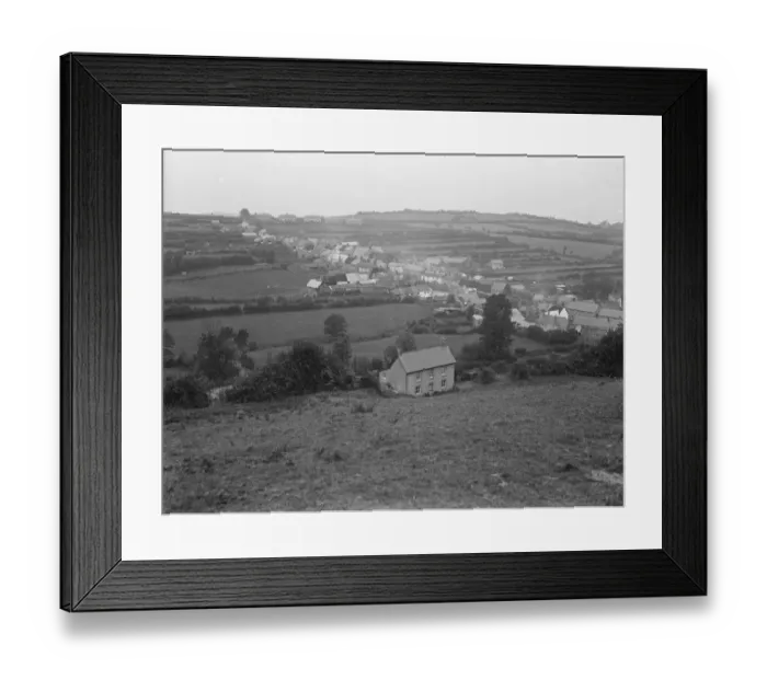 Framed Print : South Zeal village on Dartmoor, in Devon 1926 Framed Print : South Zeal village on Dartmoor, in Devon 1926