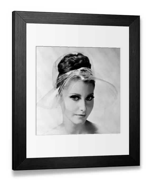 Framed Print : Autumn / Winter collection 1966 hat to wear over a Lintermans hairstyle. The hat Framed Print : Autumn / Winter collection 1966 hat to wear over a Lintermans hairstyle. The hat