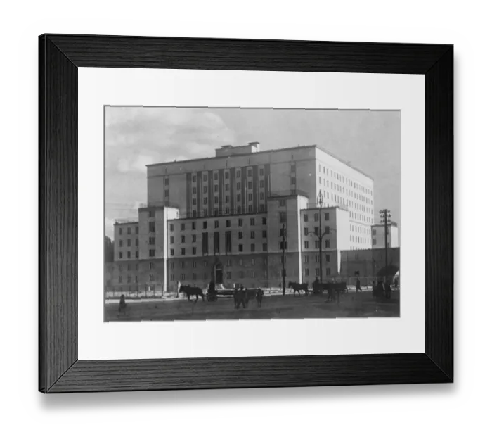Framed Print : New University house opened at Warsaw. The new University House, comprising Framed Print : New University house opened at Warsaw. The new University House, comprising