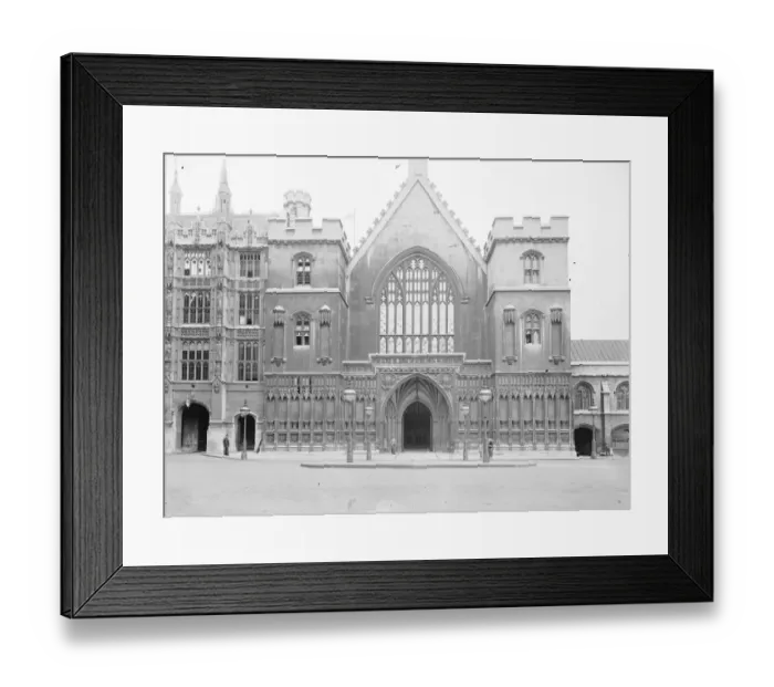 Framed Print : Westminster Hall 17 July 1923 Framed Print : Westminster Hall 17 July 1923