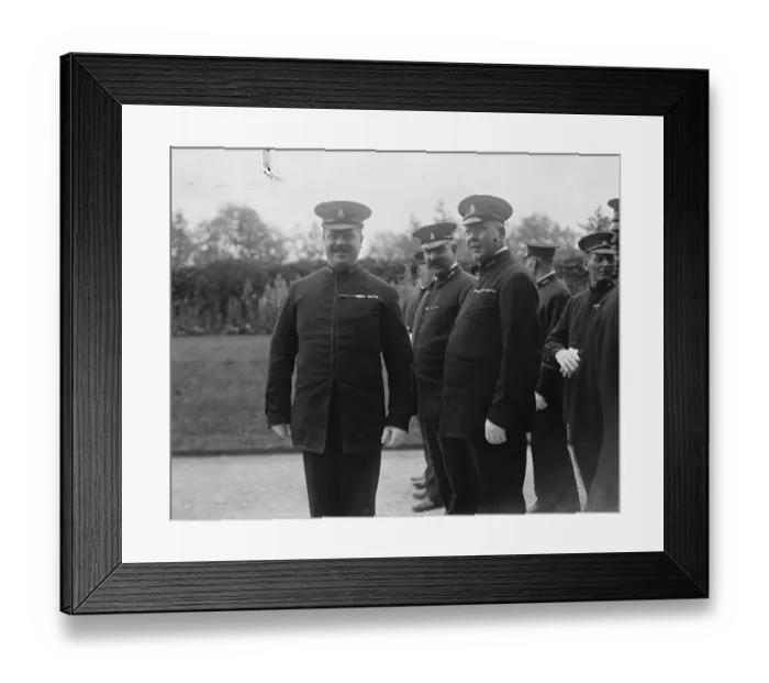 Framed Print : Prince Albert inspects Ns P C C officials Inspector G Evans, Victoria Cross Framed Print : Prince Albert inspects Ns P C C officials Inspector G Evans, Victoria Cross