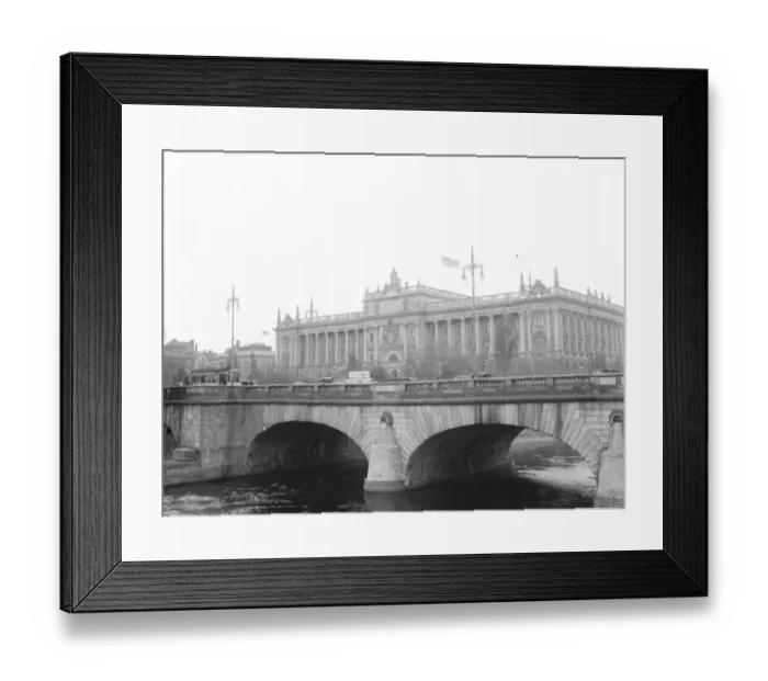 Framed Print : Houses of Parliament, Stockholm, Sweden. 1926 Framed Print : Houses of Parliament, Stockholm, Sweden. 1926