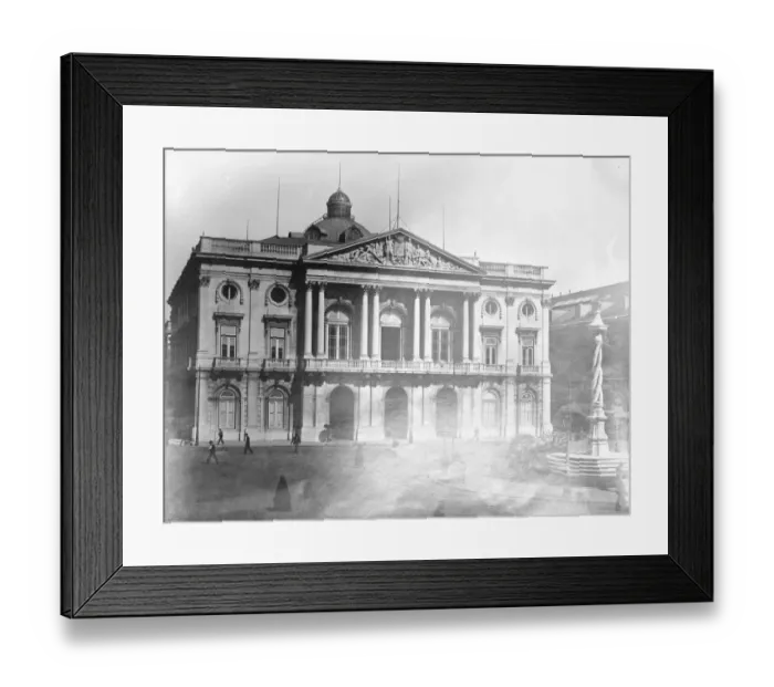 Framed Print : Lisbon The Camara Municipal, City Hall 8 April 1927 Framed Print : Lisbon The Camara Municipal, City Hall 8 April 1927