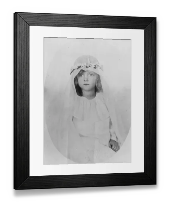 Framed Print : The Archduchess Elizabeth Charlotte, youngest daughter of the ex Empress. 17 May 1927 Framed Print : The Archduchess Elizabeth Charlotte, youngest daughter of the ex Empress. 17 May 1927