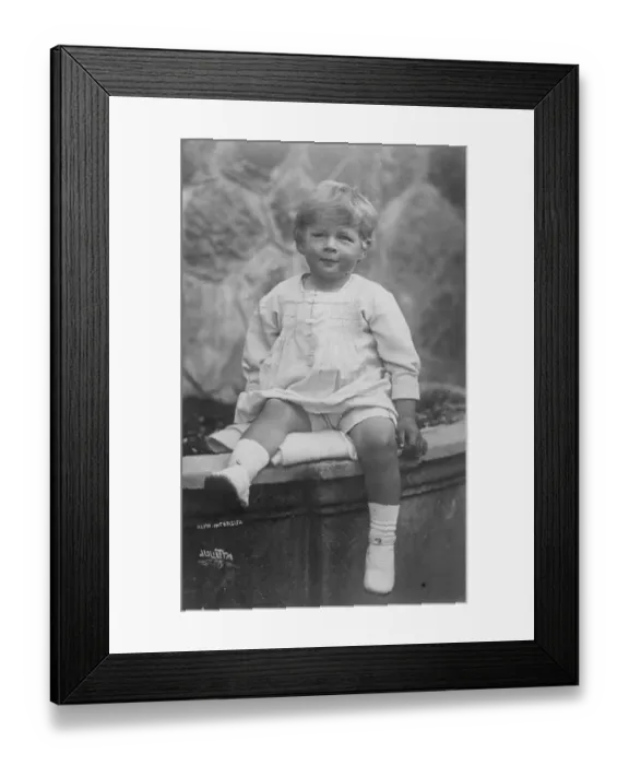 Framed Print : Prince Michael of Romania, the new crown Prince 2 January 1926 Framed Print : Prince Michael of Romania, the new crown Prince 2 January 1926