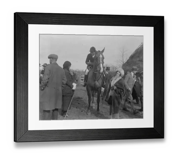 Framed Print : Prince of Wales takes part in the brigade of guards point to point at Astwell Mill Framed Print : Prince of Wales takes part in the brigade of guards point to point at Astwell Mill