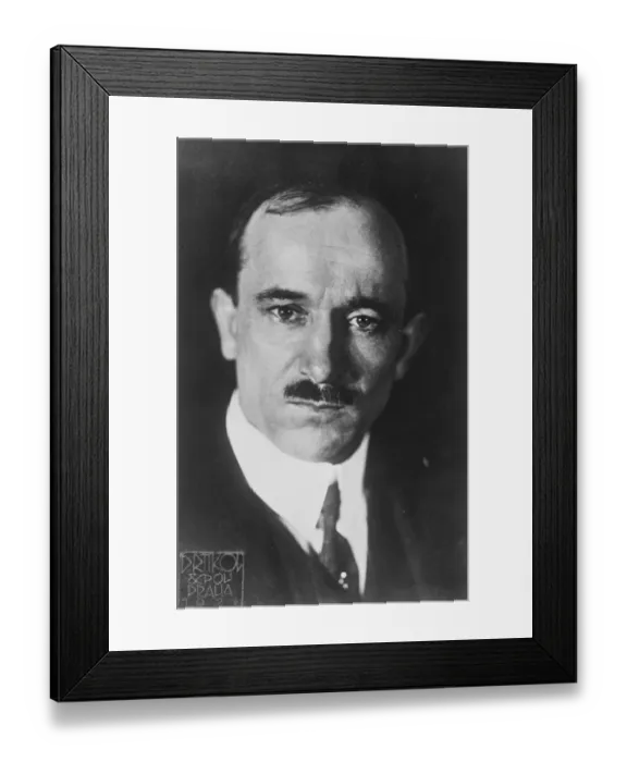 Framed Print : M Edvard Benes, Czecho Slovakian Minister of Foreign Affairs. 21 December 1925 Framed Print : M Edvard Benes, Czecho Slovakian Minister of Foreign Affairs. 21 December 1925