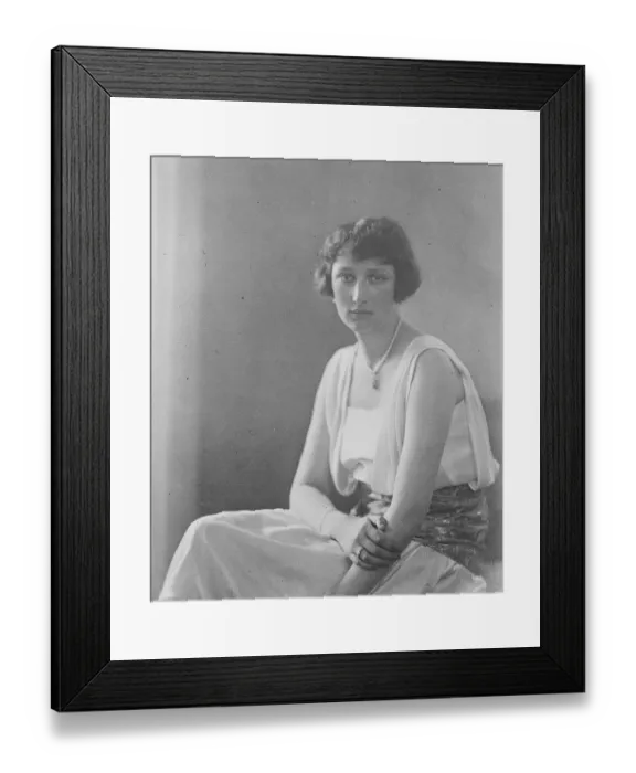 Framed Print : Princess Martha of Sweden second daughter of Prince and Princess Carl, who has bobbed her hair Framed Print : Princess Martha of Sweden second daughter of Prince and Princess Carl, who has bobbed her hair