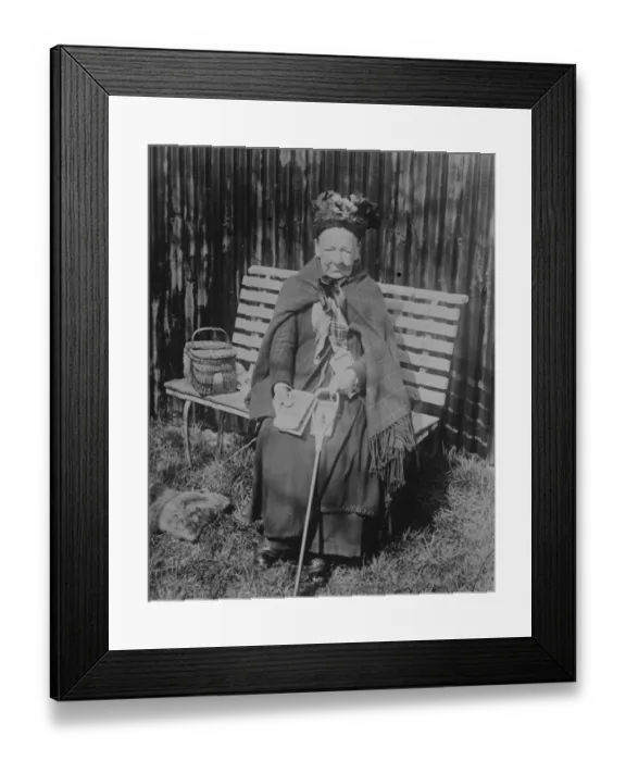Framed Print : Old Kate. 1925 Framed Print : Old Kate. 1925