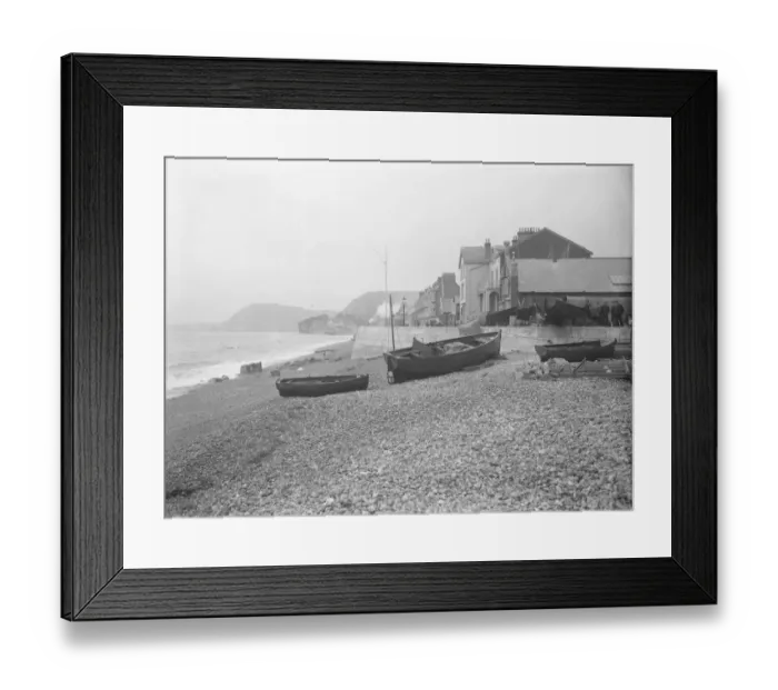 Framed Print : Lynmouth. 1 October 1926 Framed Print : Lynmouth. 1 October 1926
