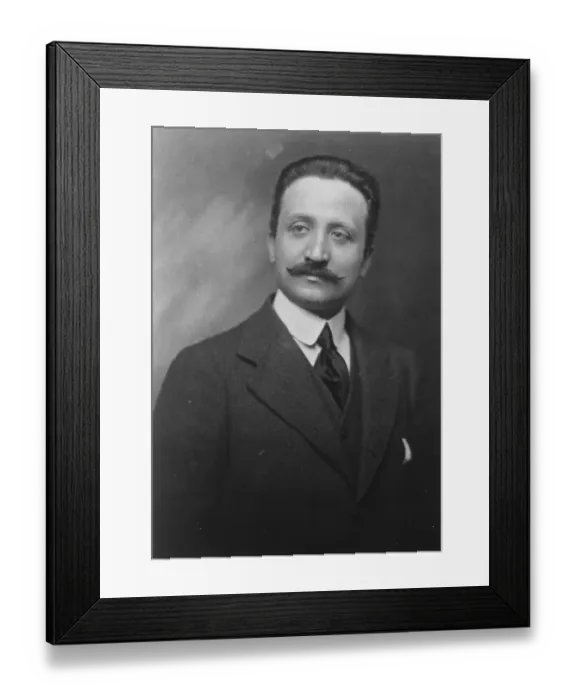 Framed Print : Preparing for a general election Signor Enrico de Nicola, President of the Italian Framed Print : Preparing for a general election Signor Enrico de Nicola, President of the Italian