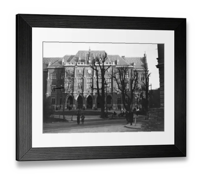 Framed Print : Cracow, Poland. The University. 24 October 1921 Framed Print : Cracow, Poland. The University. 24 October 1921