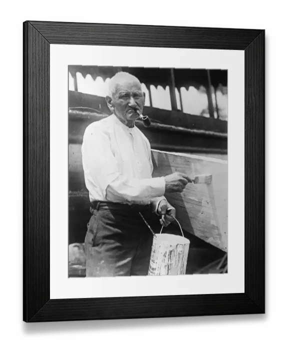 Framed Print : Still going strong Nick Jartman of Baltimore, is 108 years old, and says he does Framed Print : Still going strong Nick Jartman of Baltimore, is 108 years old, and says he does