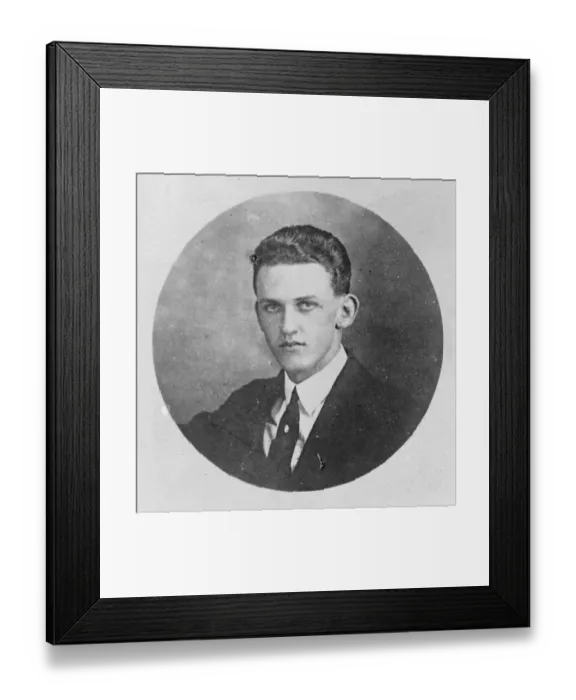 Framed Print : Some Nerve Mr E J Wilson a physical traininng expert gave a demonstration of his Framed Print : Some Nerve Mr E J Wilson a physical traininng expert gave a demonstration of his