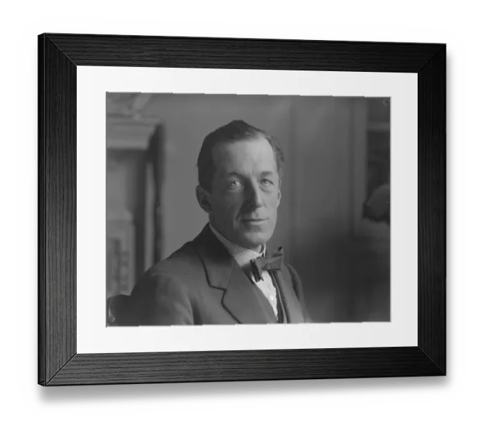 Framed Print : Mr Ralph Knott Designer of London County Hall 15 July 1922