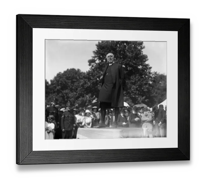 Framed Print : Archbishop of Canterbury, Dr Randall Davidson speaking. 7 April 1922 Framed Print : Archbishop of Canterbury, Dr Randall Davidson speaking. 7 April 1922