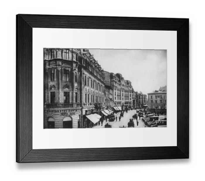 Framed Print : Calea Victoria. Bucharest. 10 May 1928 Framed Print : Calea Victoria. Bucharest. 10 May 1928