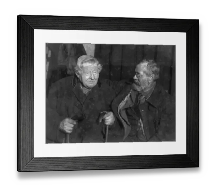 Framed Print : Veteran London Horse cab drivers at the annual meeting of the cab drivers Benevolent Association Framed Print : Veteran London Horse cab drivers at the annual meeting of the cab drivers Benevolent Association