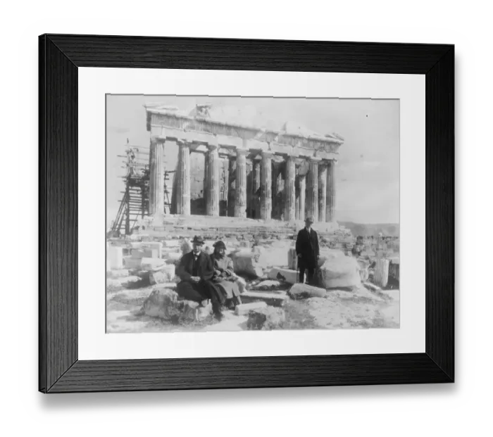 Framed Print : The Parthenon. The most beautiful relic of antiquity to be restored. 2 March 1925 Framed Print : The Parthenon. The most beautiful relic of antiquity to be restored. 2 March 1925