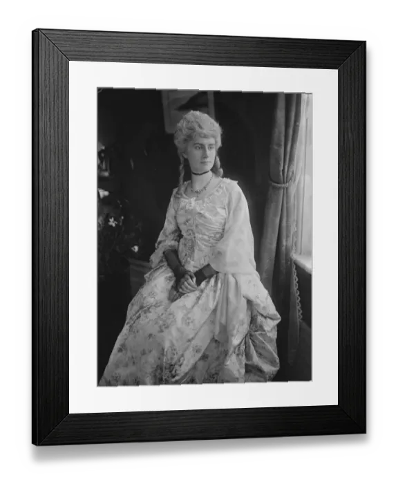 Framed Print : The Devonshire House Ball Miss Donner 16 April 1920
