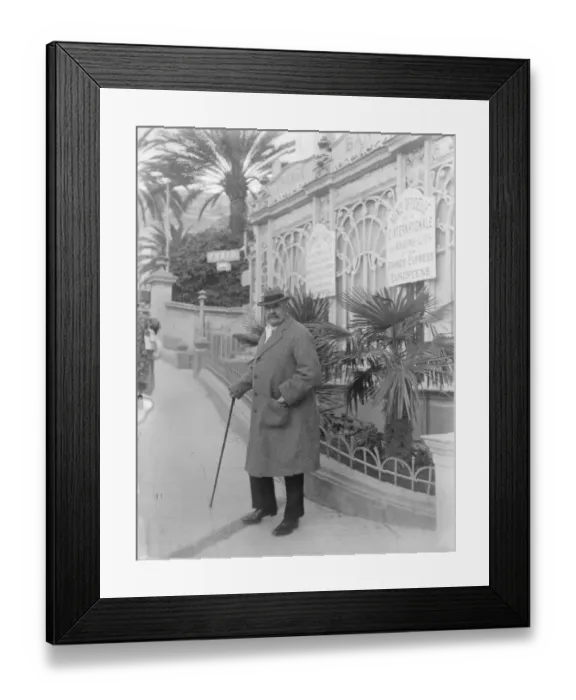 Framed Print : Society at Monte Carlo. Baron Ormathwaite, one of His Majestys Master of Ceremonies Framed Print : Society at Monte Carlo. Baron Ormathwaite, one of His Majestys Master of Ceremonies