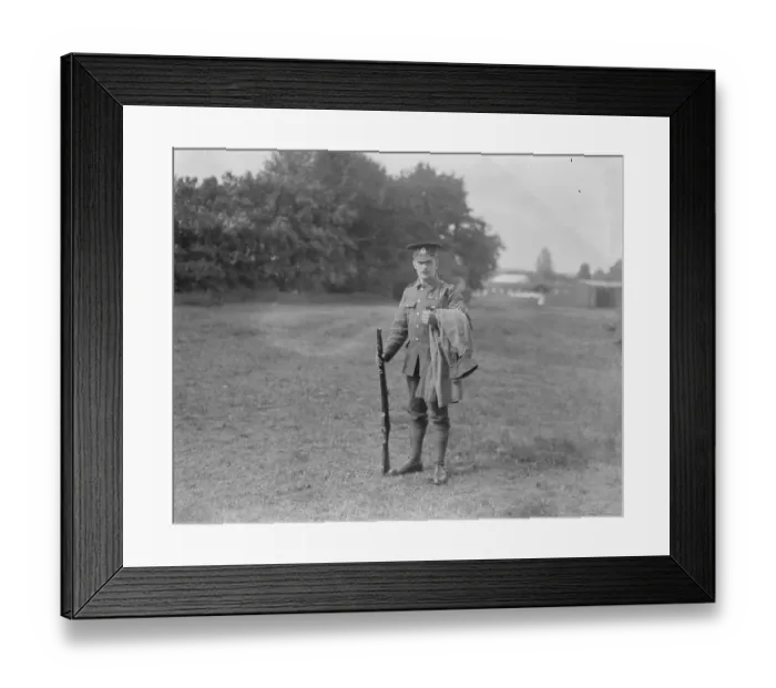 Framed Print : Bisley Meeting Sergeant Coultrip ( East Lancashire ) 14 July 1920 Framed Print : Bisley Meeting Sergeant Coultrip ( East Lancashire ) 14 July 1920