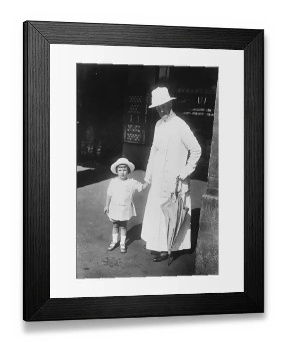 Framed Print : Young Serbian Prince in Paris. The young Prince of Yugoslavia photographed in Paris Framed Print : Young Serbian Prince in Paris. The young Prince of Yugoslavia photographed in Paris