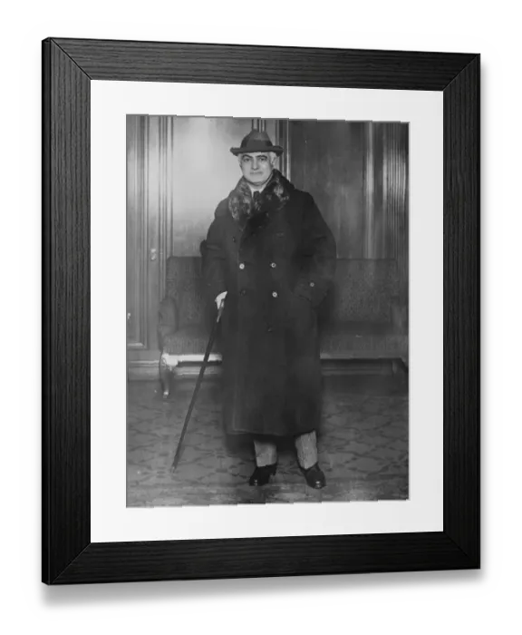 Framed Print : US Minister Resigns Mr Ira Nelson the United States ambassador to Sweden since 1914 Framed Print : US Minister Resigns Mr Ira Nelson the United States ambassador to Sweden since 1914
