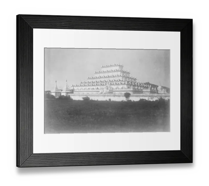Framed Print : The incomparable Pagoda. A remarkable sight for the Prince of Wales when he visits Mandalay Framed Print : The incomparable Pagoda. A remarkable sight for the Prince of Wales when he visits Mandalay