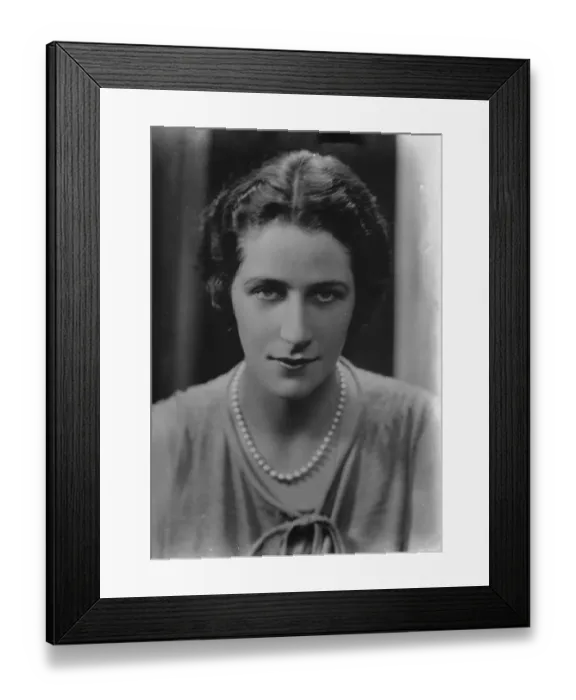 Framed Print : Grand Duchess Dmitri. 27 January 1928