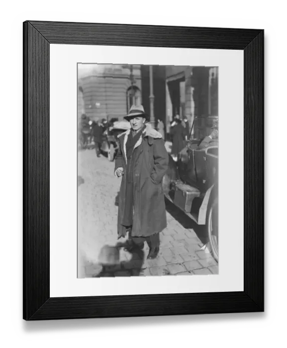 Framed Print : M Jatcyna, Polish Foreign Office. 24 October 1921