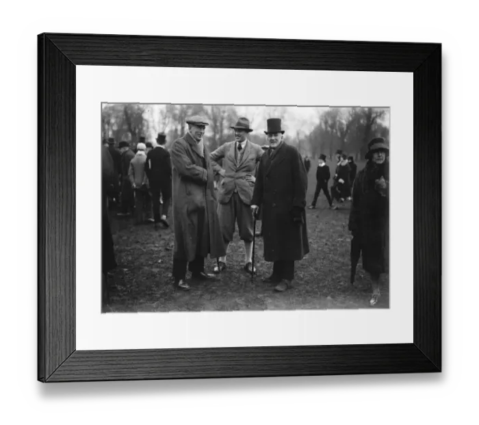 Framed Print : St Andrew day at Eton. Dr Allington ( Headmaster ) chatting with the Marquis of Graham Framed Print : St Andrew day at Eton. Dr Allington ( Headmaster ) chatting with the Marquis of Graham
