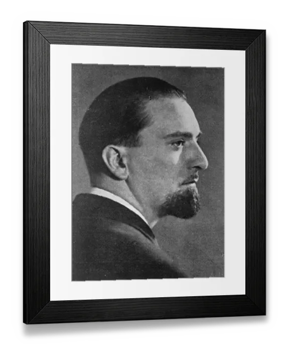 Framed Print : The Honourable Dino Grandi, Italian Minister for Foreign Affairs. 18 December 1929