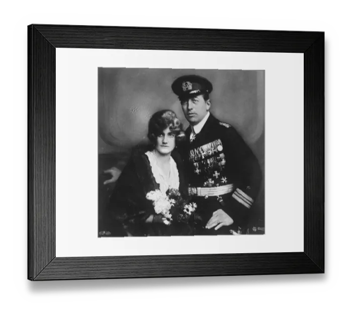 Framed Print : Former German raider becomes a film star. Count Felix von Luckner, who Framed Print : Former German raider becomes a film star. Count Felix von Luckner, who