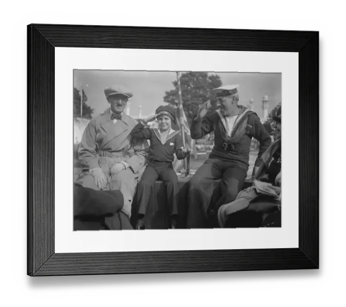 Framed Print : Jackie Coogan at Wembley. Jackie Coogan acknowledging the cheers of the crowd Framed Print : Jackie Coogan at Wembley. Jackie Coogan acknowledging the cheers of the crowd