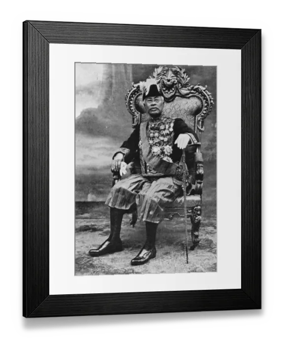 Framed Print : Worlds oldest living monarch. Sisowath, King of Cambodia, the worlds oldest living monarch Framed Print : Worlds oldest living monarch. Sisowath, King of Cambodia, the worlds oldest living monarch