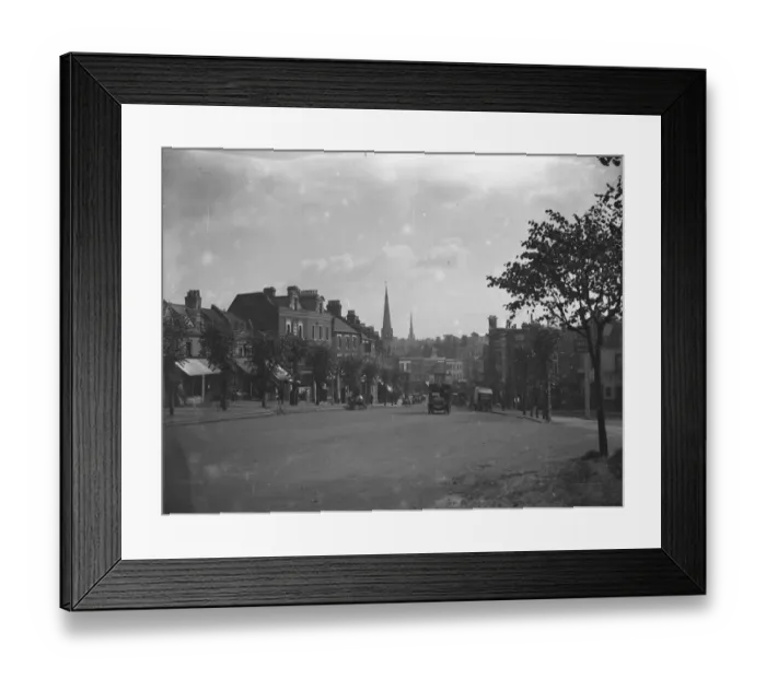 Framed Print : A view down Tranquil Vale, Blackheath, London Framed Print : A view down Tranquil Vale, Blackheath, London
