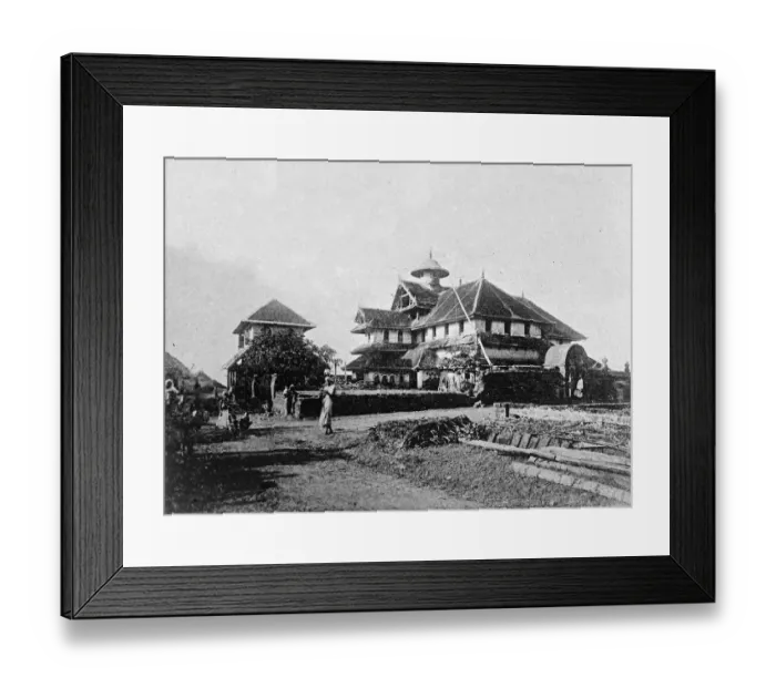 Framed Print : The Moplah Rising in India Grave anxiety has been caused by the development of