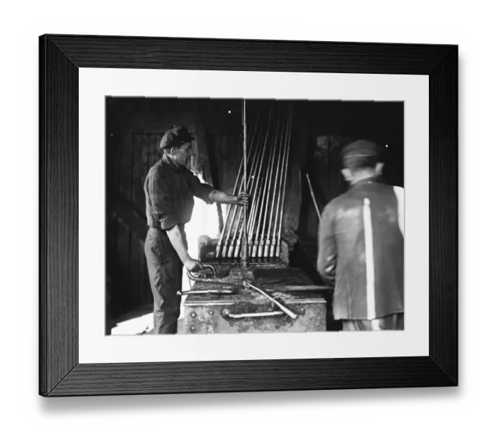 Framed Print : Barowslav, Galicia. Drilling for oil. 25 October 1921 Framed Print : Barowslav, Galicia. Drilling for oil. 25 October 1921
