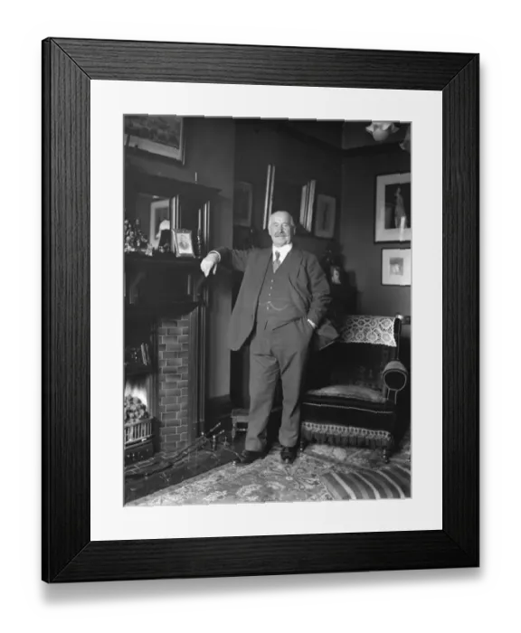 Framed Print : Mr John Foulds, the composer. 5 November 1925 Framed Print : Mr John Foulds, the composer. 5 November 1925