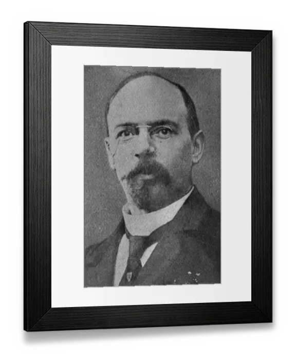 Framed Print : Times see saw. M Borms, the Belgian politician, who shortly after the war Framed Print : Times see saw. M Borms, the Belgian politician, who shortly after the war
