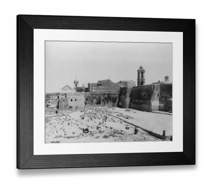 Framed Print : Bethlehem Church of the Nativity 1926 Framed Print : Bethlehem Church of the Nativity 1926