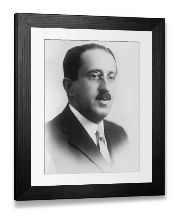 Framed Print : M Madgearu. Romanian Minister of Commerce and Industry, holiday making in England Framed Print : M Madgearu. Romanian Minister of Commerce and Industry, holiday making in England